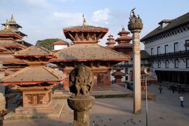 Nepál - Katmandu - Palota tér