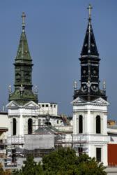 Egyházi épület - Budapest - Templomtorony helyreállítása