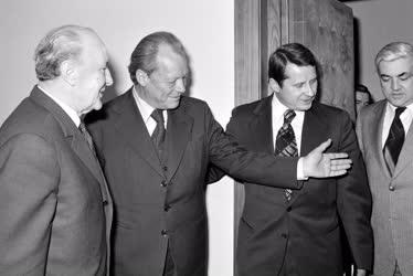 Külkapcsolat - Willy Brandt Budapesten