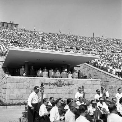 Sport - A Népstadion ünnepélyes megnyitása