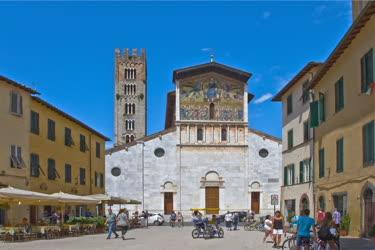 Egyházi épület - Lucca - A San Frediano Bazilika