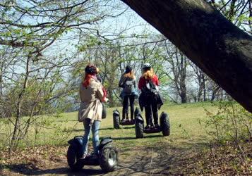 Turizmus - Budapest - Segway a Normafánál