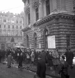 Városkép - Budapest az 1956-os forradalom és szabadságharc után