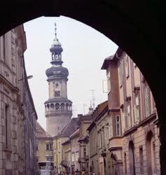 Városkép - A soproni tűztorony