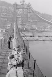 Építkezés - Épül az Erzsébet híd
