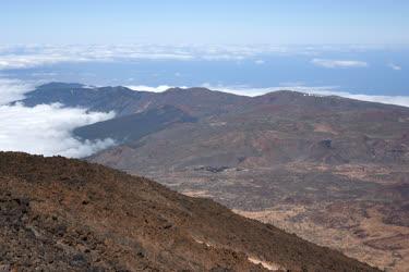 Turizmus - Tenerife - Kilátás a Teidéről