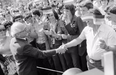 Külkapcsolat - Erich Honecker Budapesten