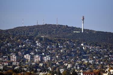 Városkép - Budapest látképe a Sas-hegyről