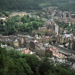 Városkép - Csehszlovákia - Karlovy Vary