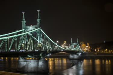 Közlekedési létesítmény - Budapest - A Szabadság híd