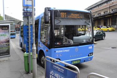 Közlekedés - Budapest - Elektromos autóbusz
