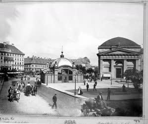 Városkép - A Deák tér az 1900-as években