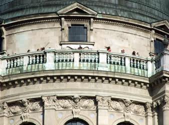 Idegenforgalom - Budapest - Turisták a Bazilika kupolájánál
