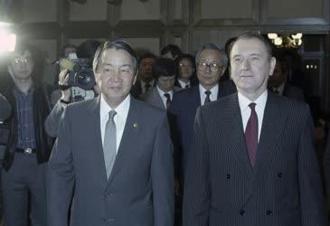 Külkapcsolat - Grósz Károly fogadta a dél-koreai külügyminisztert