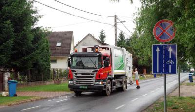 Innováció - Debrecen - Elektromos meghajtású kukásautó