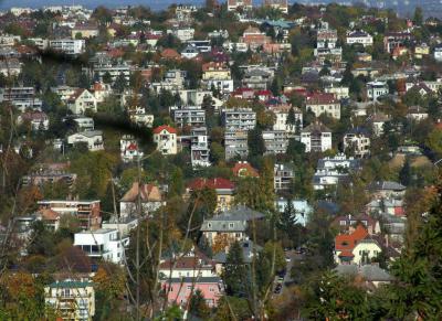 Városkép - Budapest - Rézmáli lakóházak