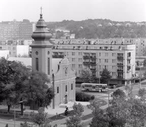 Városkép - Ajka - A Szabadság tér