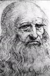 Képzőművészet - Kiállítás - Leonardo da Vinci önarcképe