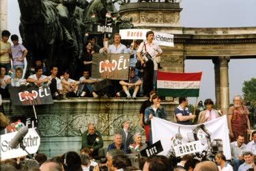 Demonstráció Budapesten