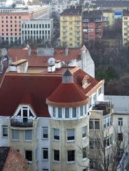 Budapest - Városkép - Első kerületi épületek