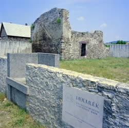 Városkép - Műemlék - XIII. századi templomrom Csopakon