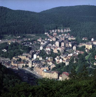 Városkép - Csehszlovákia - Karlovy Vary