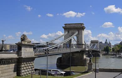 Városkép - Budapest - Széchenyi Lánchíd