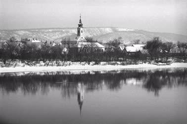 Táj - Kisoroszi téli táj