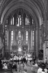 Kultúra - A Westminster Apátság énekkara a Mátyás-templomban