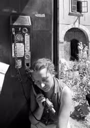 Budapesti képek - Nyilvános telefon