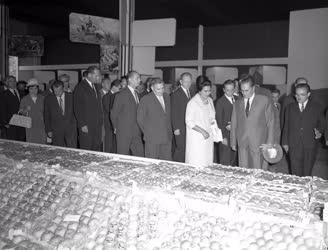 Külkapcsolat - Joszip Broz Tito jugoszláv elnök az Országos Mezőgazdasági Kiállításon