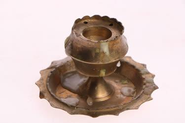 Réz pici gyertyatartó