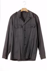 Szürke vászon gyakorló felső és nadrág