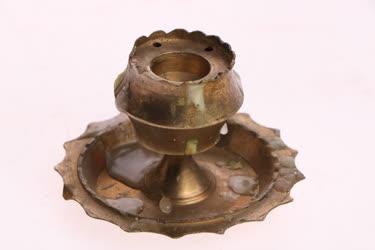 Réz pici gyertyatartó