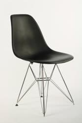 Krómlábú műanyag szék