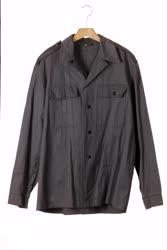 Szürke vászon munkásőr felső és nadrág